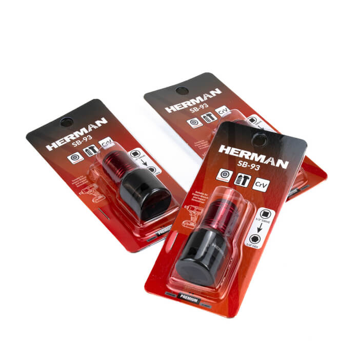 Reduzierstück 1/2" auf 1/4“ HERMAN SB-93 Impact QuickSystem™