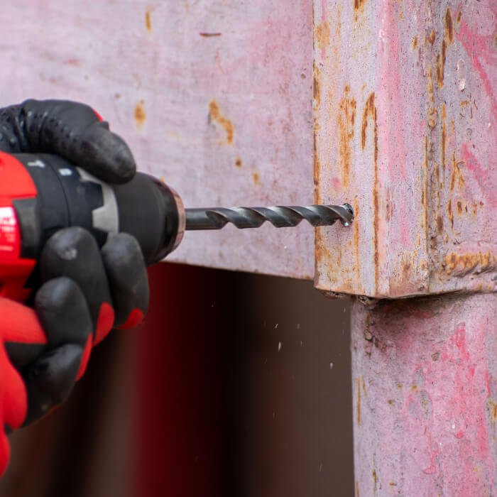 AKTION! Akku-schlagbohrschrauber HERMAN AXSP-1441 | 14,4 V Satz | 2x Bohrer-Satz GRATIS