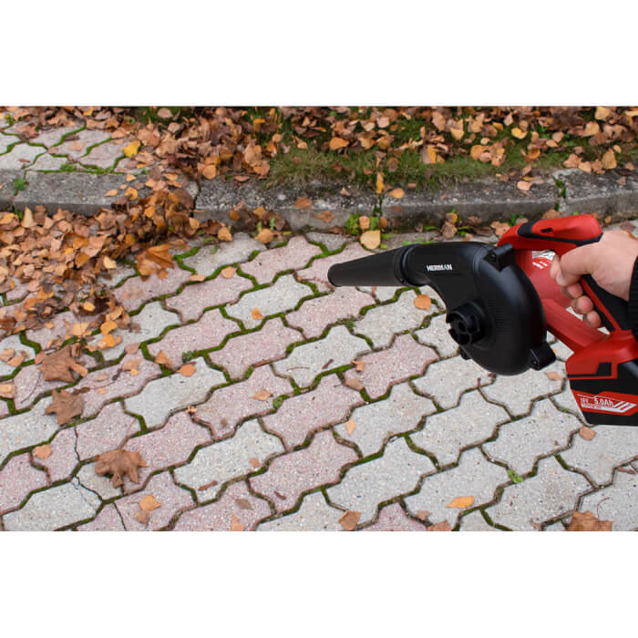 AKTION! Akku-Drehschlagschrauber HERMAN AXI-1801 | 18,0 V Komplett | Gebläse GRATIS