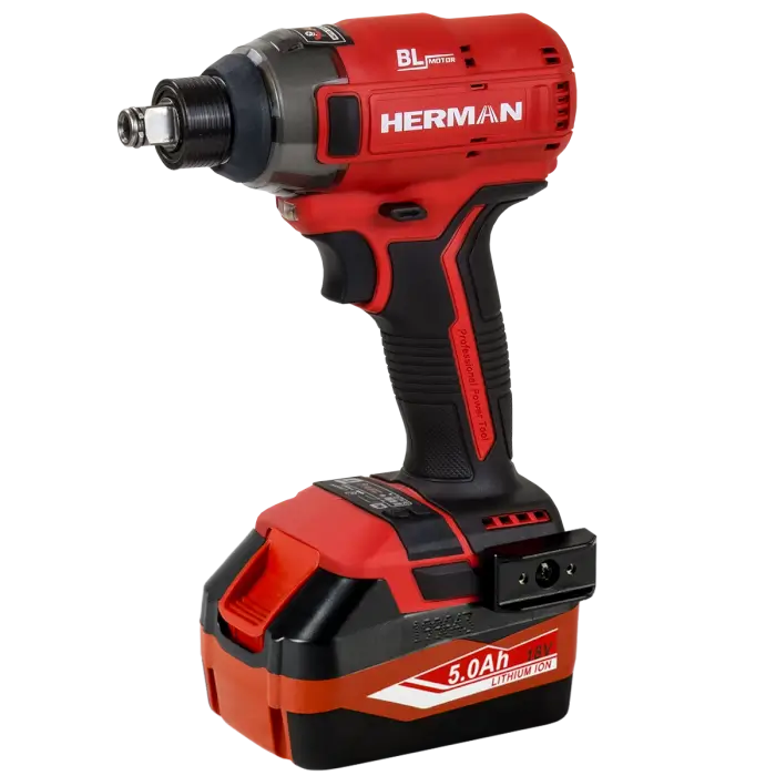 AKTION! Akku-Drehschlagschrauber HERMAN AXI-1801 | 18,0 V Komplett | Gebläse GRATIS