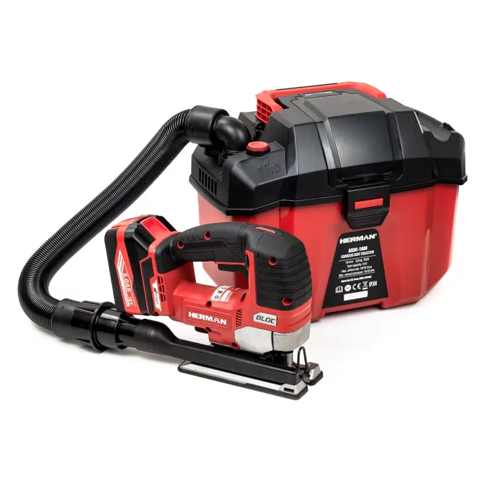 AKTION! Akku-Drehschlagschrauber HERMAN AXI-1801 | 18,0 V Komplett | Akku-Staubsauger GRATIS