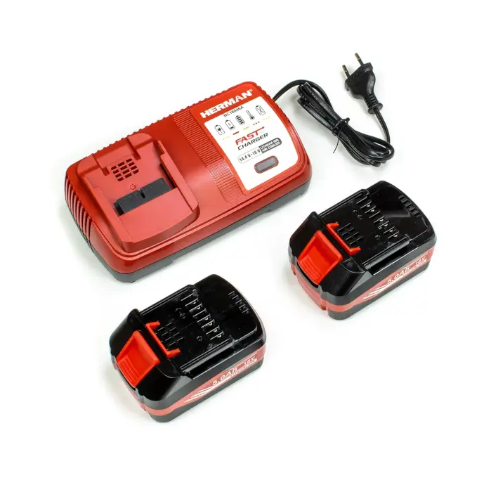 AKTION! Akku-Drehschlagschrauber HERMAN AXI-1801 | 18,0 V Komplett | Arbeitslicht GRATIS