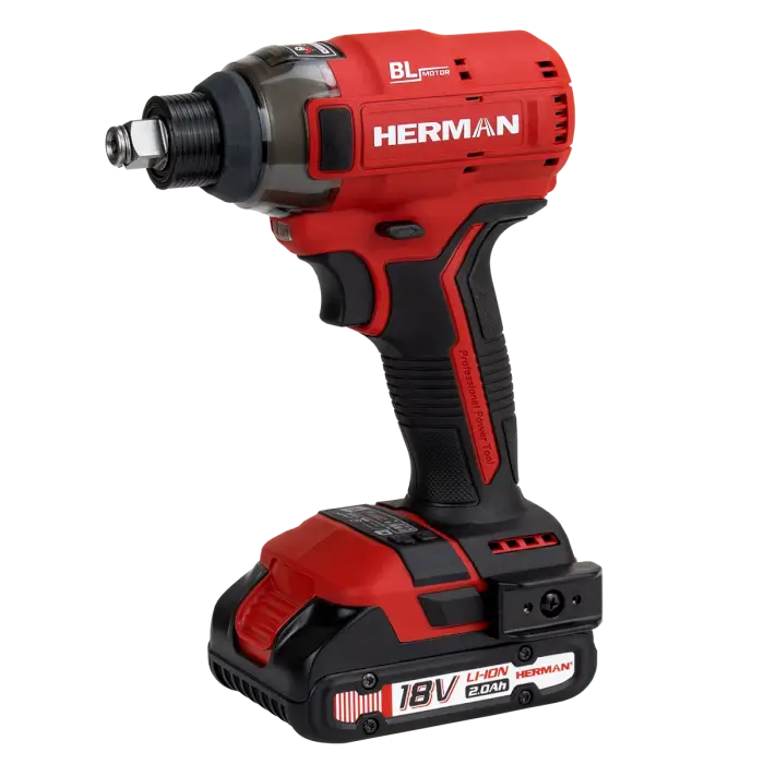 Akku-Drehschlagschrauber HERMAN AXI-1801 | 18,0 V 2Ah | Komplett | Garantie: 3 Jahren