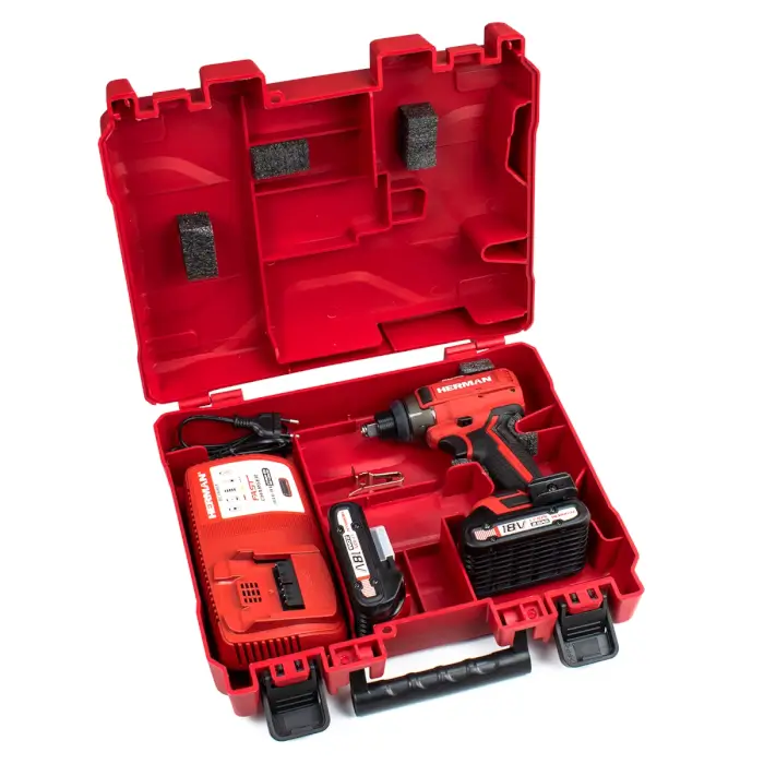 Akku-Drehschlagschrauber HERMAN AXI-1801 | 18,0 V 2Ah | Komplett | Garantie: 3 Jahren