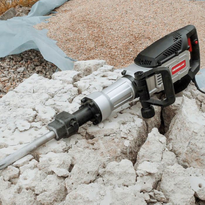 Abbruchhämmer HERMAN BXM-50 | 30 mm 1700 W | Garantie: 3 Jahren