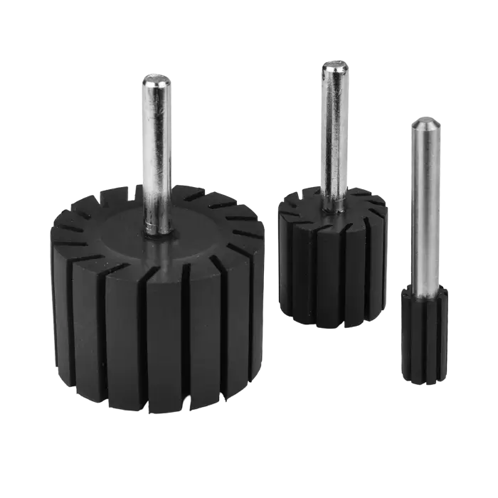 Träger für Schleifhülsen HERMAN RH-80/S Medium Gummi, mit Schaft