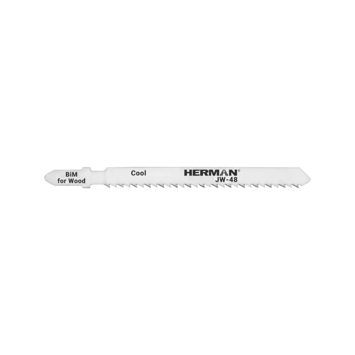Stichsägeblatt HERMAN JW-48 Cool Hartholz und Laminat 3–45mm