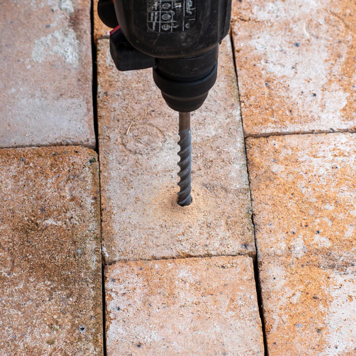 SDS-plus-Bohrer HERMAN DC-21 Triton Für Baustoffe