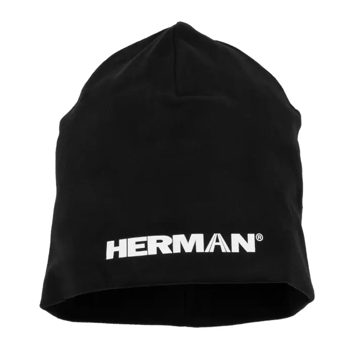 Ganzjahreskappe HERMAN WATTLE, schwarz M/L