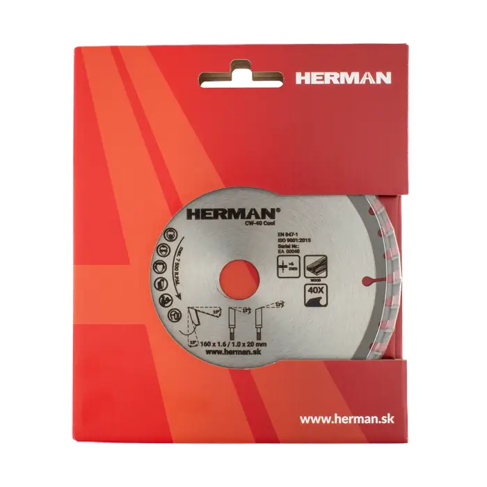 Kreissägenblatt HERMAN CW-40 Cool Holz ab 6mm