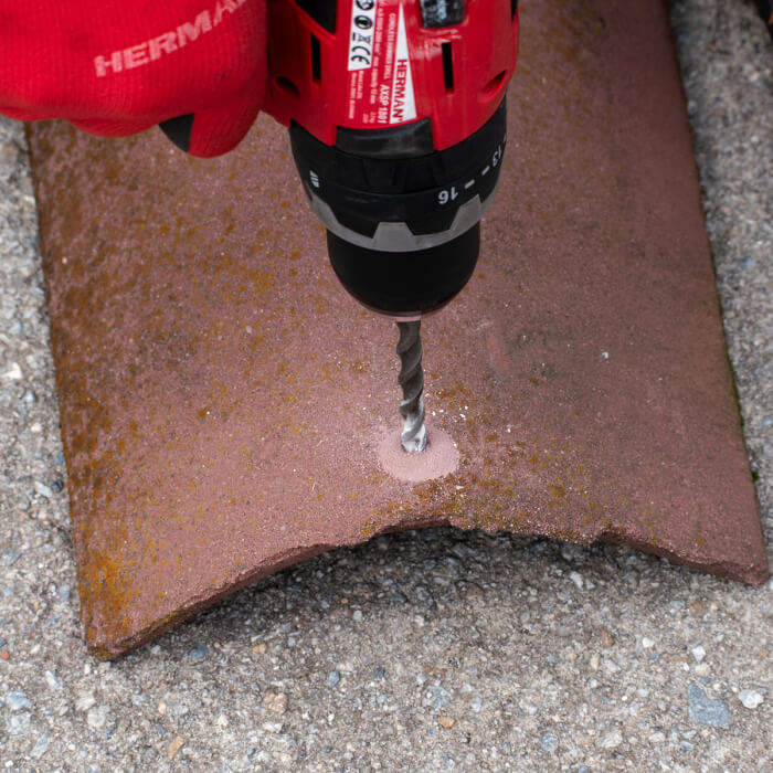 Klassischer Steinbohrer HERMAN DC-50 Classic Für Ziegel und Mauerwerk