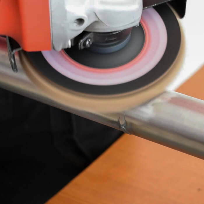 Satz von kombinierten Lamellenscheiben HERMAN QL-72 Area CerTex Schleifmittel: Ceramic + Non-woven