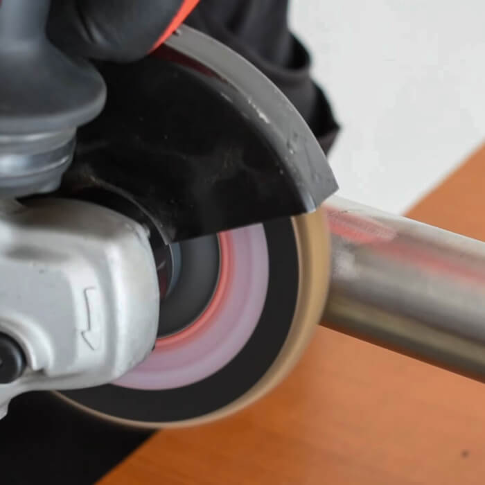 Satz von kombinierten Lamellenscheiben HERMAN QL-72 Area CerTex Schleifmittel: Ceramic + Non-woven