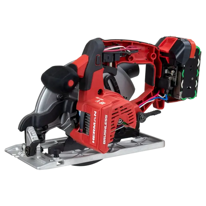 Akku-Kreissäge HERMAN AXCS-1801 | 18,0 V 5Ah | Komplett | Garantie: 3 Jahren