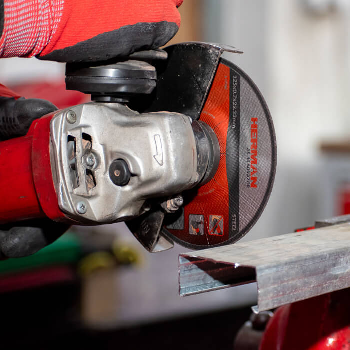 Trennscheibe HERMAN AS-40 Abrazor Für Stahl | Gekröpft