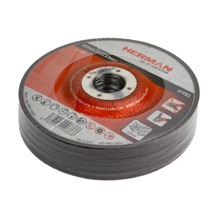Trennscheibe HERMAN AS-40 Abrazor Für Stahl | Gekröpft