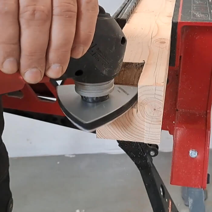 Delta Trägerplatte für Akku-Multi-Cutter HERMAN MW-10 Mit Klettverschluss