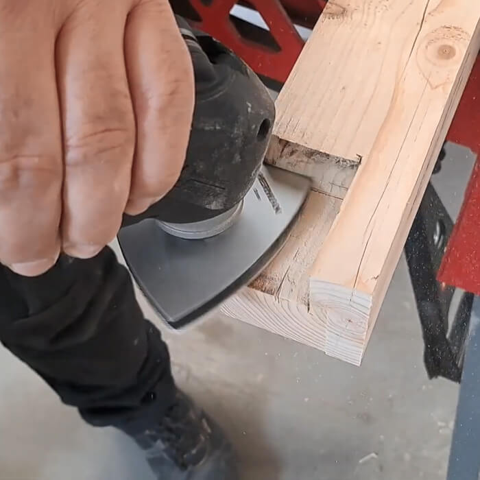 Delta Trägerplatte für Akku-Multi-Cutter HERMAN MW-10 Mit Klettverschluss