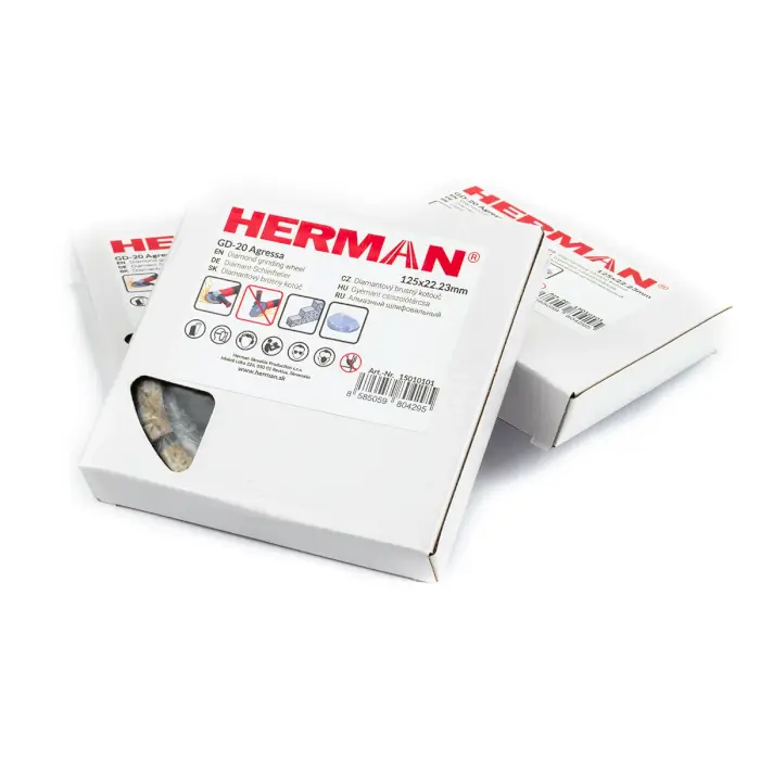 Diamant-Schleifscheibe HERMAN GD-20 Agressa Zum Grobschleifen von Beton