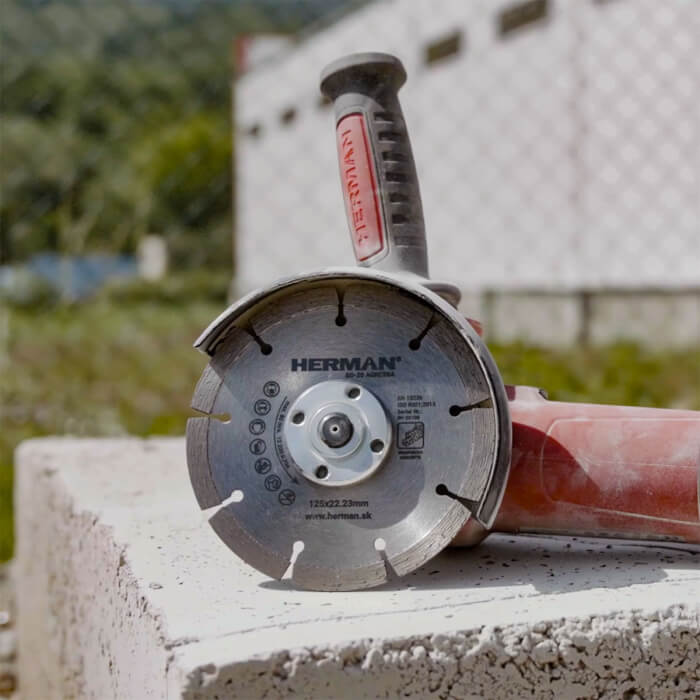 Diamantscheibe HERMAN BD-20 Agressa Zum groben Trennen von Beton
