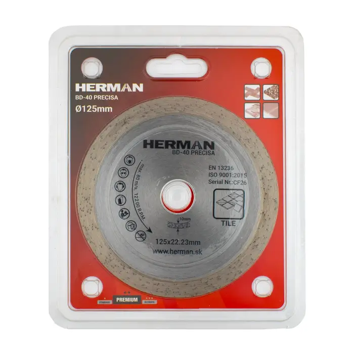 Diamantscheibe HERMAN BD-40 Precisa Präzises Schneiden von Fliesen
