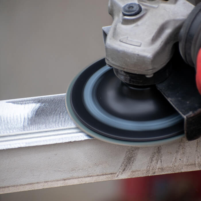 Fiberschleifscheibensatz HERMAN QF-30 Für rostfreie und legierte Stähle