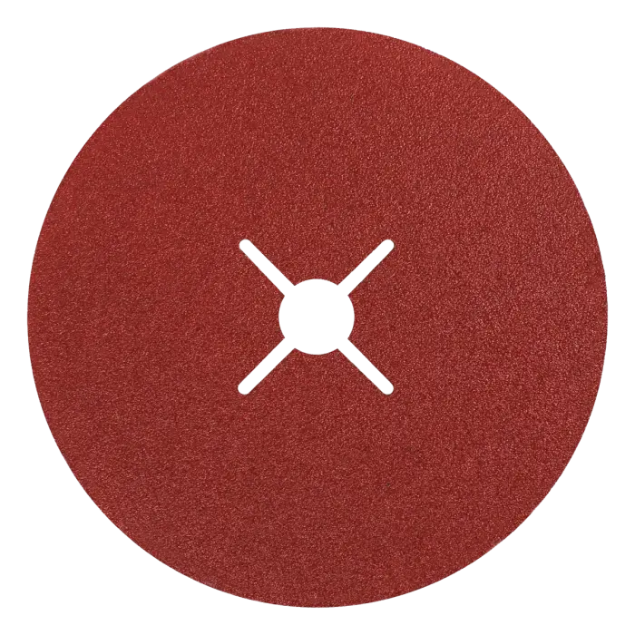 Fiberschleifscheibe HERMAN FX-10 für legierte Stähle 180mm | P 60