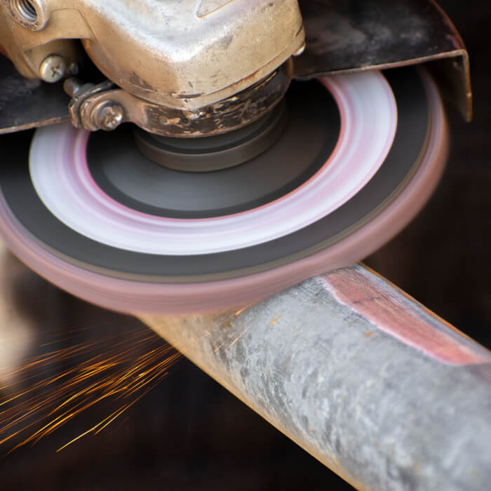 Lamellenscheibe - Keramikkorn HERMAN LX-20 Canta Für rostfreie und legierte Stähle