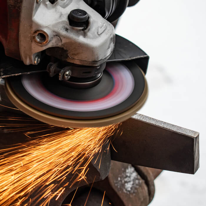 Lamellenscheibe - Korundkorn HERMAN LS-30 Punta Für Stahl