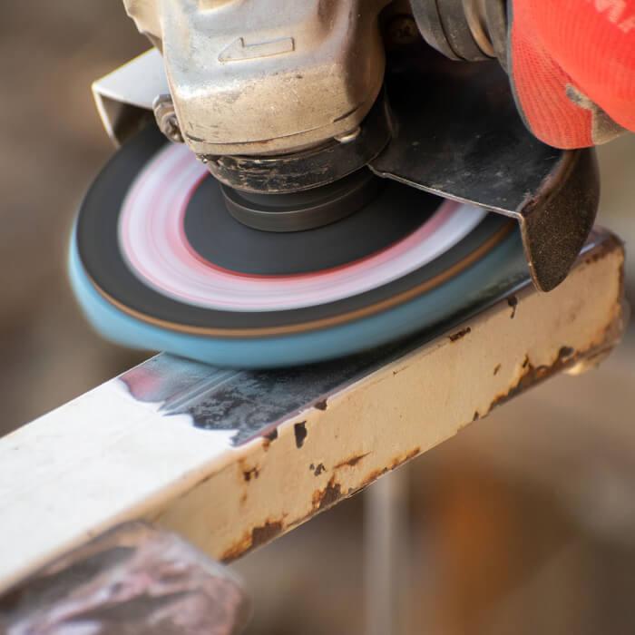 Fächerscheibe aus Schleifvlies HERMAN LW-20 Canta Für Stahl, Edelstahl und Buntmetalle