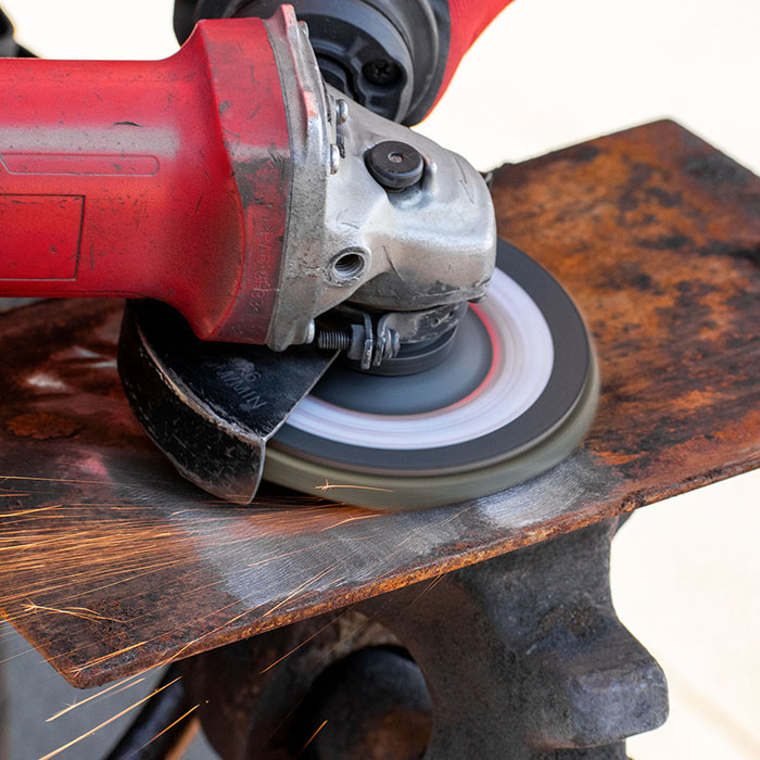 Lamellenscheibe - Zirkonkorn HERMAN LR-10 Area Für Edelstahl