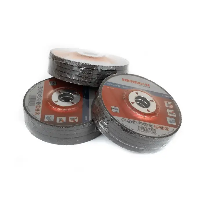 Schleifscheibe HERMAN GS-60 Fury Für Stahl, hoher Abtrag