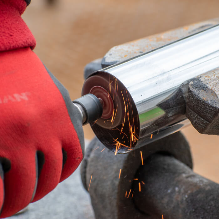 Schleifscheibe auf Schaft HERMAN FWS-10/S Schleifmittel: Korund