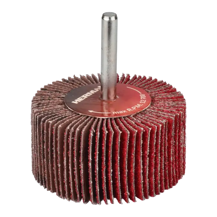 Schleifscheibe auf Schaft HERMAN FWX-10/S 40x20x6mm | Ceramic | P80
