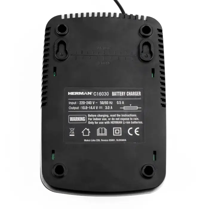 HERMAN BC 14,4V 40 min (Aku 2,0 Ah)| Garantie 3 Jahren