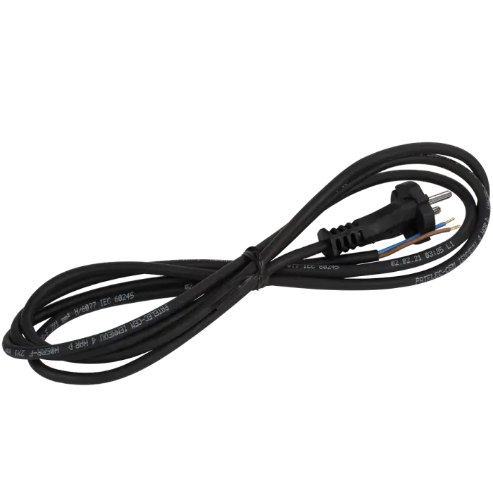 Netzkabel (Flexkabel) HERMAN FC-10A| 2,5m WX 10001, WX 12501, WX 12503, WX 12504, WX 15001, BX 800, MBX 650, RX 1700