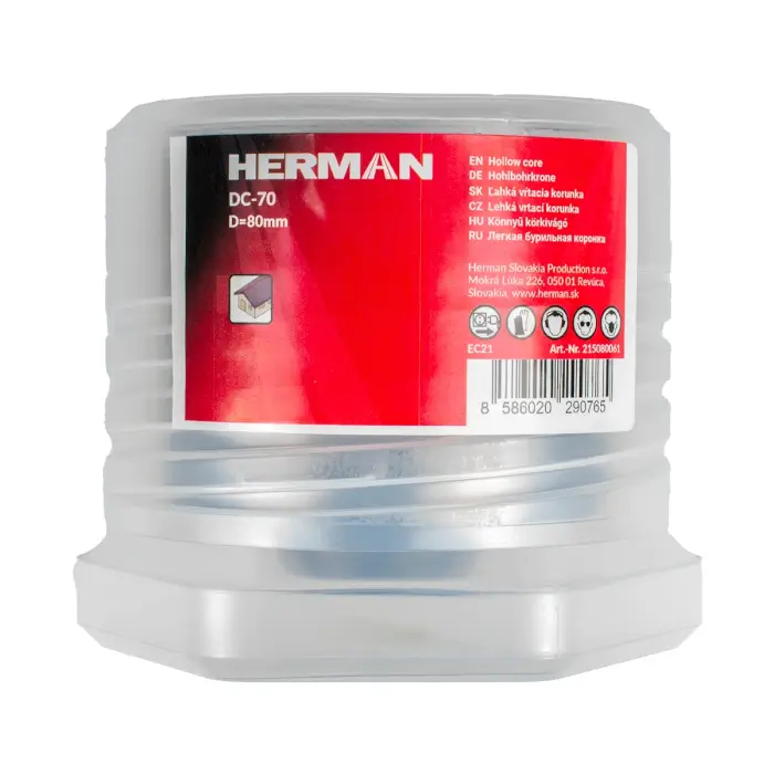 Hohlbohrkrone HERMAN DC-70