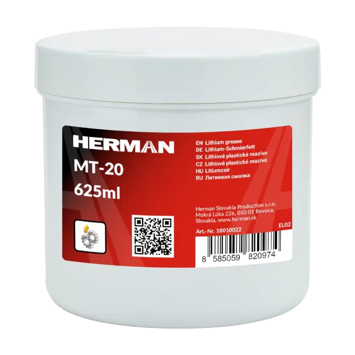 Lithium-Schmierfett HERMAN MT-20 625ml