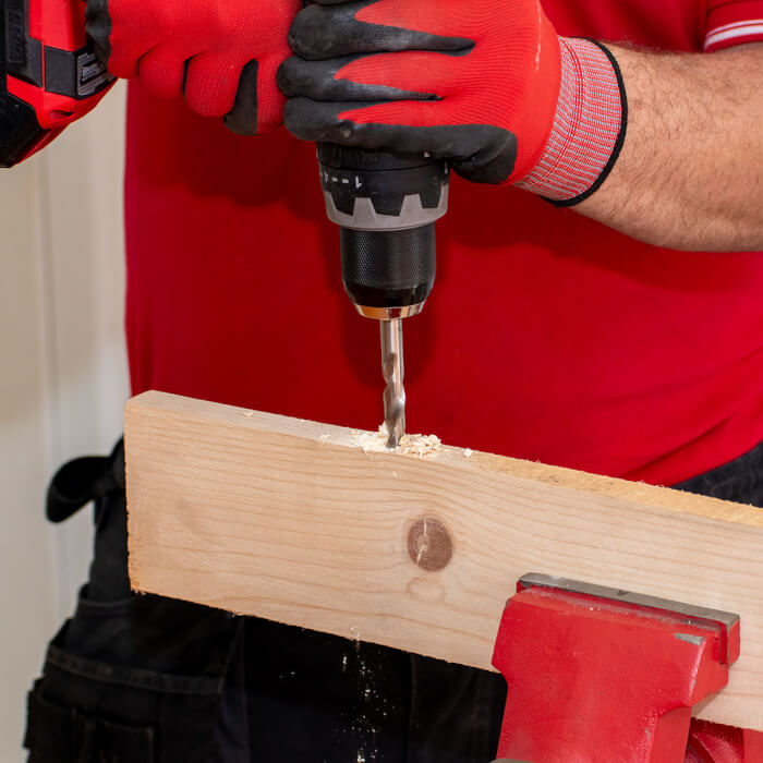 Metallbohrer DIN 338 HERMAN DM-20 HSS-G Mit quer geschnittener Spitze