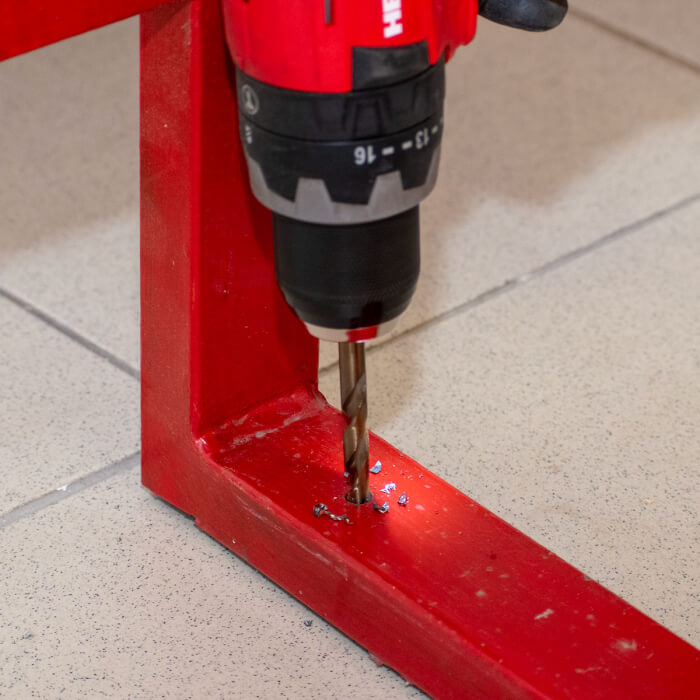 Metallbohrer DIN 338 HERMAN DM-40 HSS-E Co5% Mit quer geschnittener Spitze