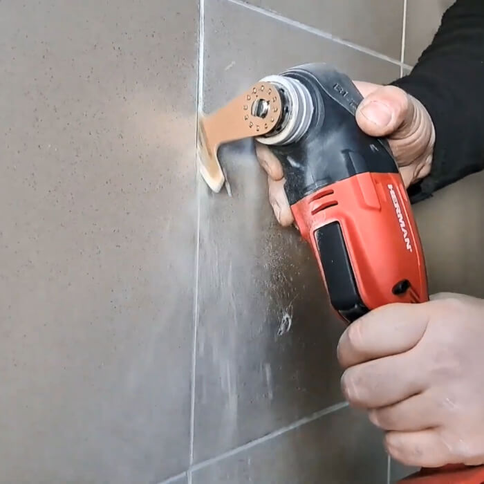 Fräze für Akku-Multi-Cutter HERMAN MW-08 Fugen fräsen