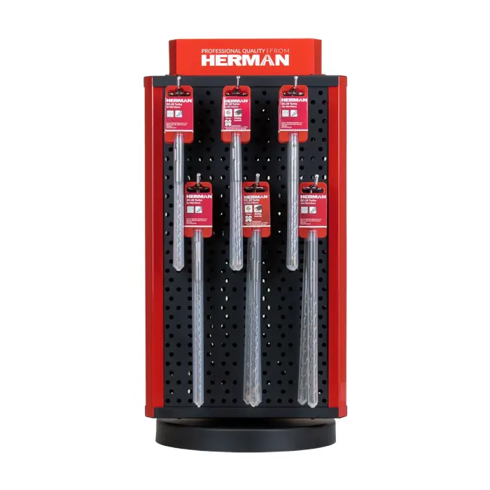 MIX SDS-plus-Bohrer DC-20 Turbo 8 x 6,8,10x100/160;6,8,10x150/210mm| 48St.