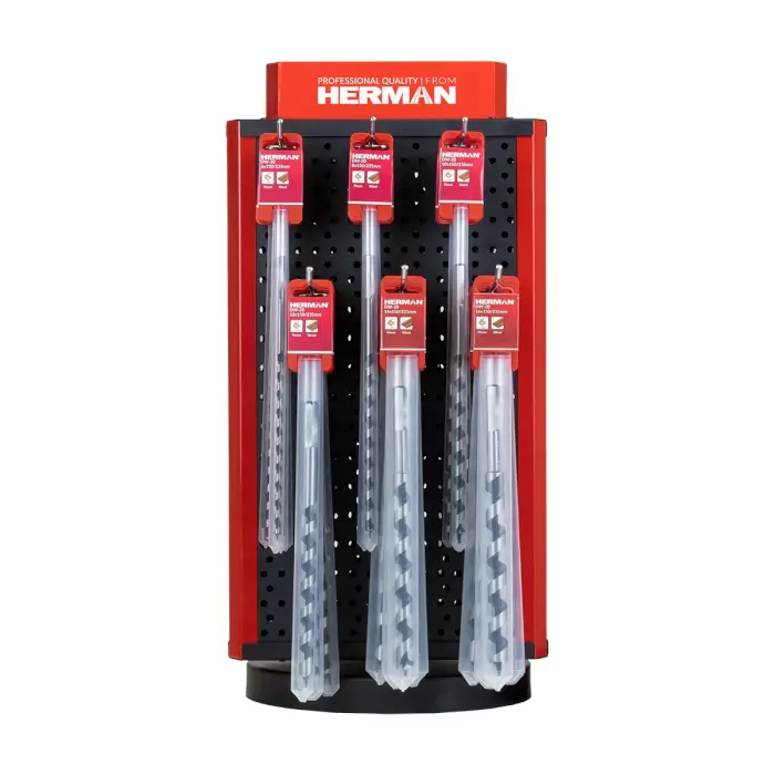 MIX-Holzbohrer DW-20 Lewis 6,8,10,12,14,16x150/235mm| 54St.