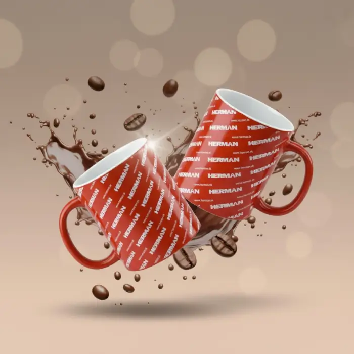 Tasse mit Logo HERMAN PH-60