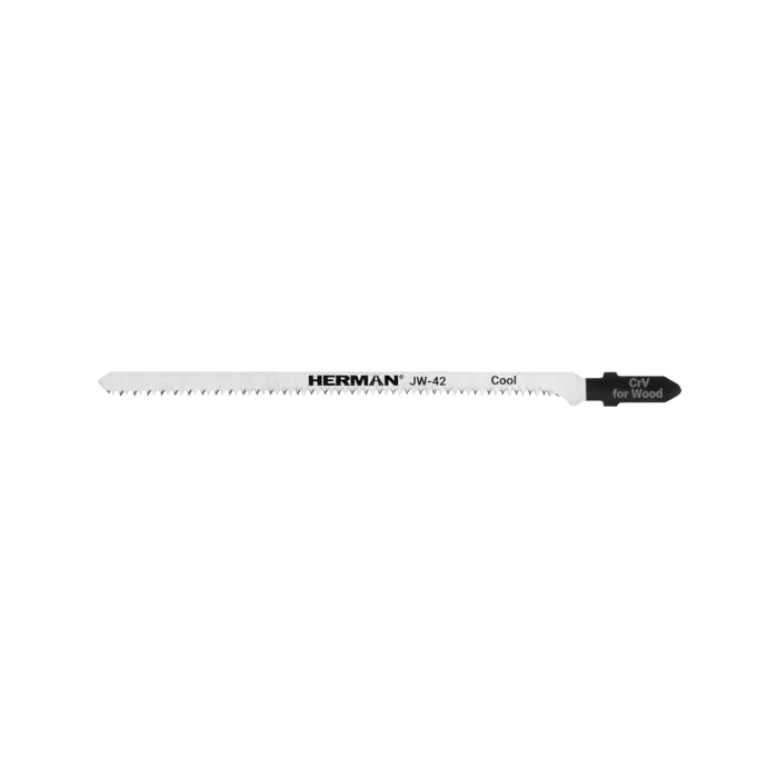 Stichsägeblatt HERMAN JW-42 Cool 132/110x8x1,45mm| 17TPI