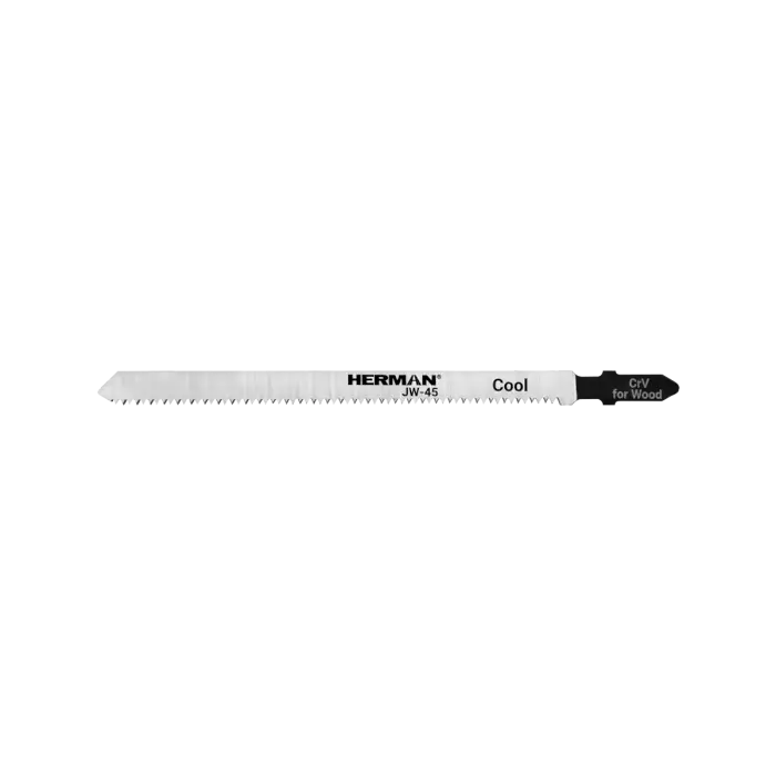 Stichsägeblatt HERMAN JW-45 Cool 132/110x8x1,45mm| 17TPI