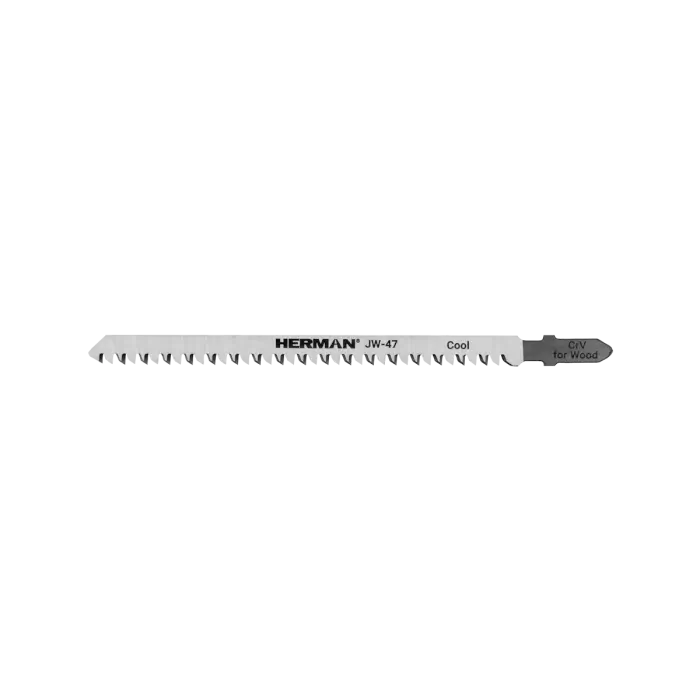 Stichsägeblatt HERMAN JW-47 Cool 130/105x8x1,7mm| 9TPI