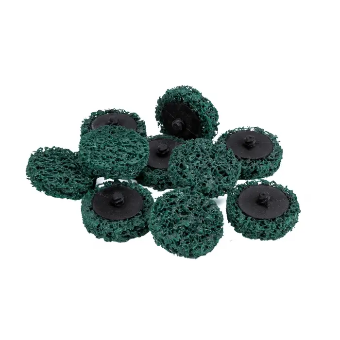 Reinigung-Schleifscheibe Quick Change MKY-20/QC Dragon Green Schleifmittel: STRIP-IT + Al₂O₃