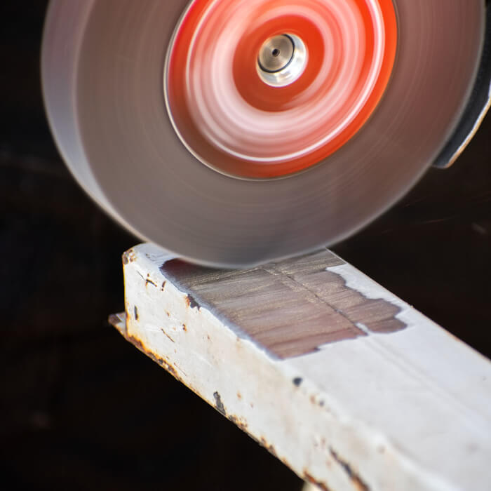 Radiallamellenscheibe HERMAN LS-50 Fan Schleifmittel: Korund