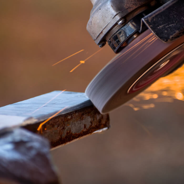 Radiallamellenscheibe HERMAN LS-50 Fan Schleifmittel: Korund